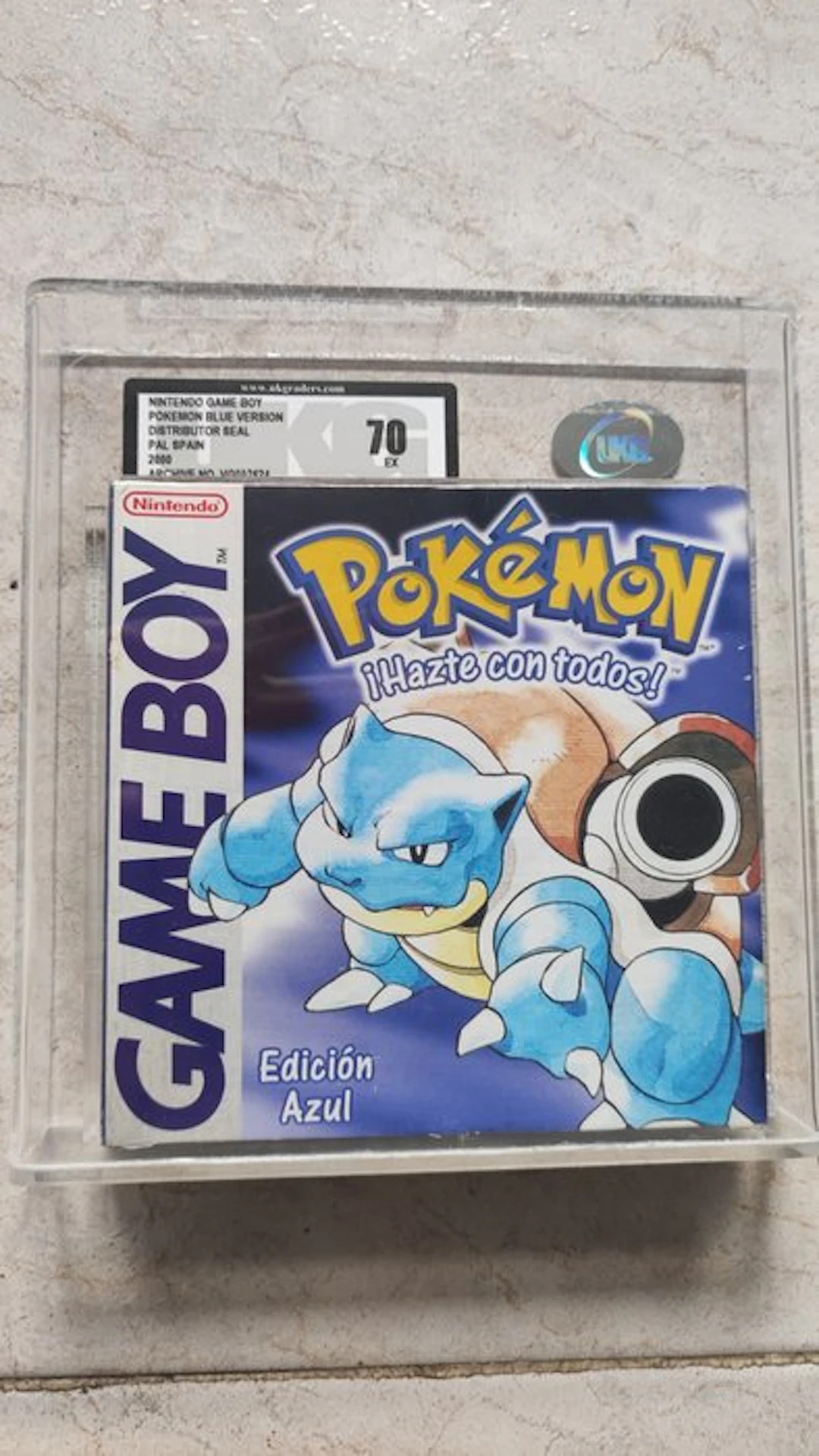 Nintendo - Gameboy Classic - Pokémon azul (ESP Blue)...