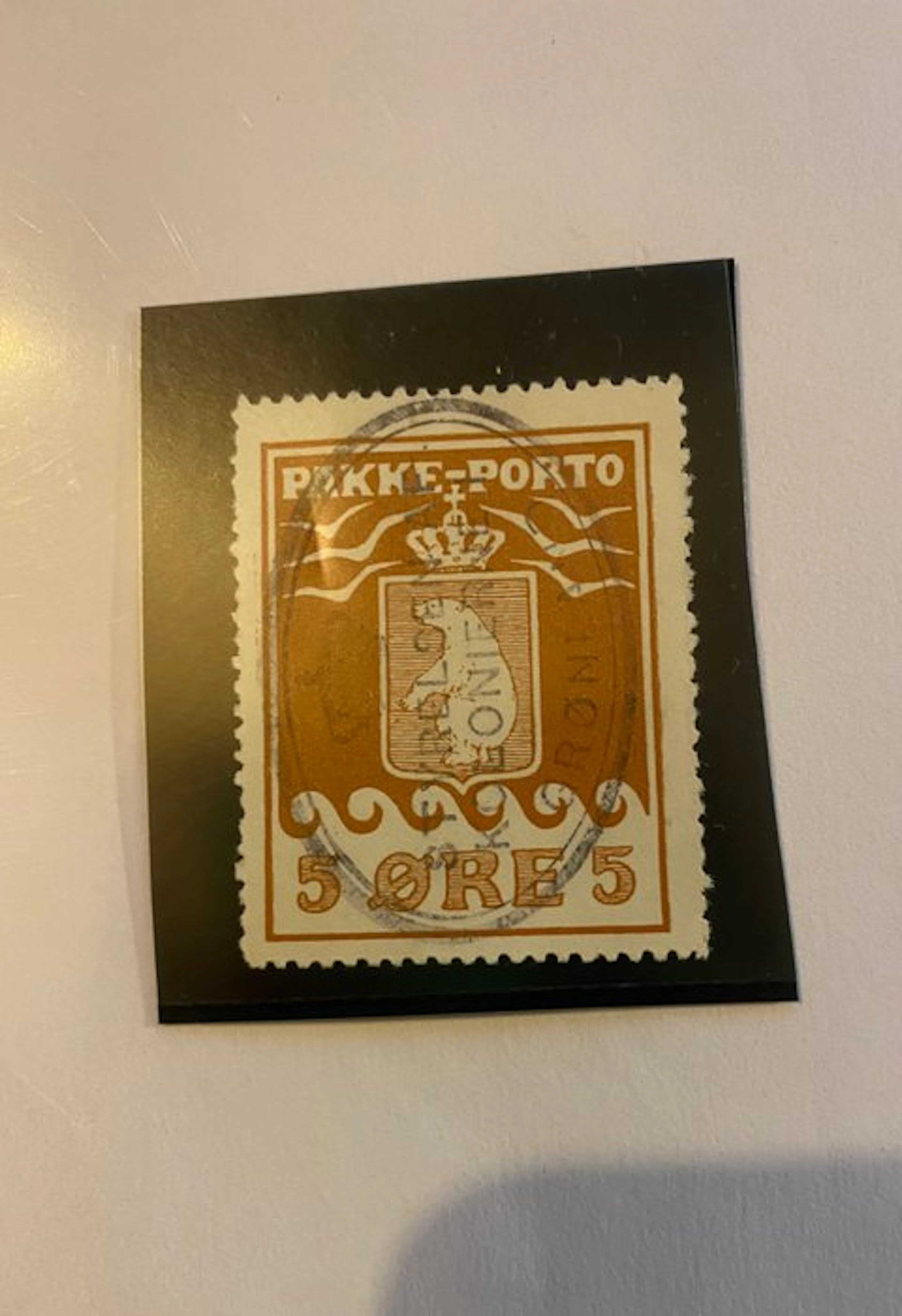 Greenland 1905 - Package Porto Perf.12 - Michel 2