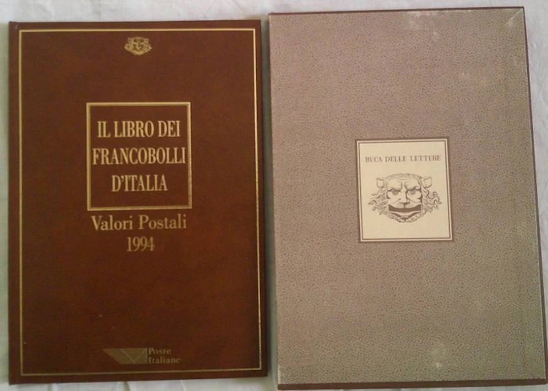 Italy 1991/1994 - The stamp book from 1991 to 1994, 4 volumes.