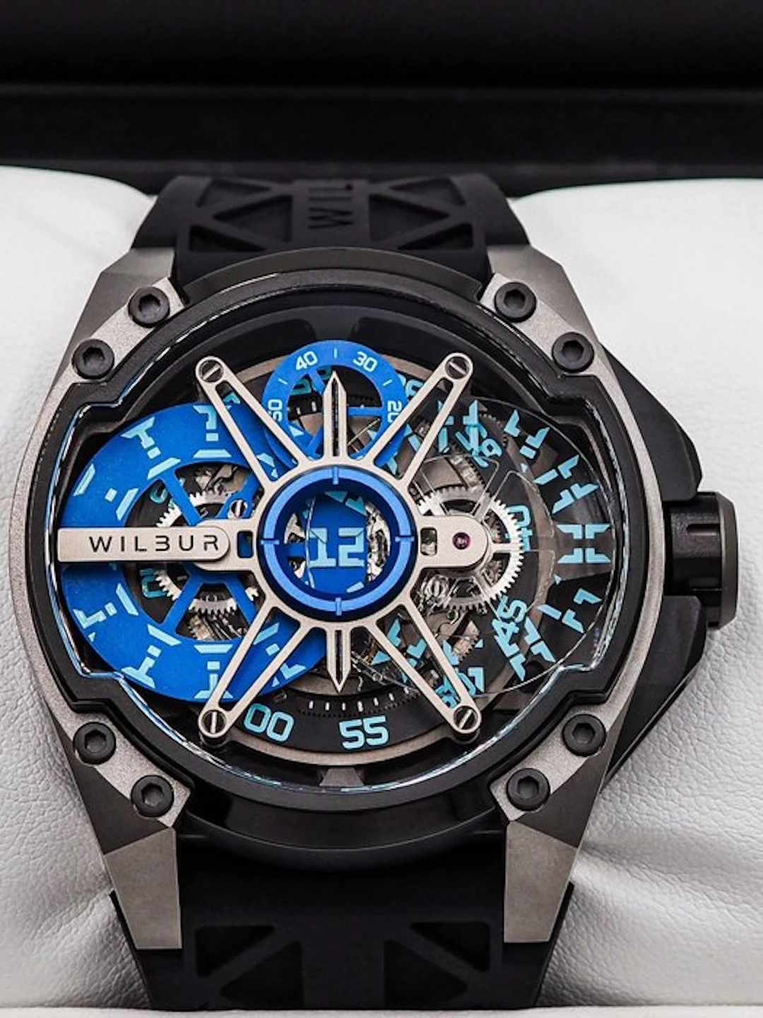 Wilbur - Jump-Hour - Automatic * BRAND NEW * Titanium - Men - 2025