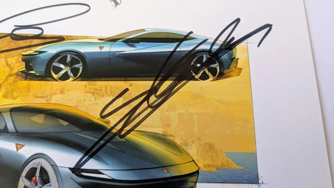 Ferrari - Lewis Hamilton - Fancard