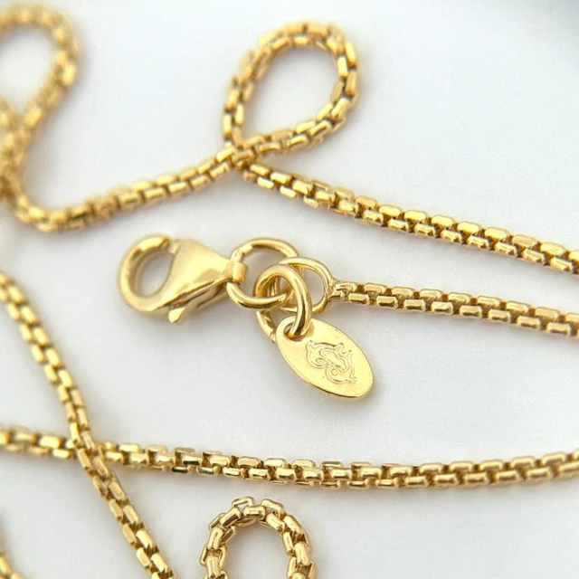 Necklace - 18 kt. Yellow gold - “Veneziana” - 60 cm