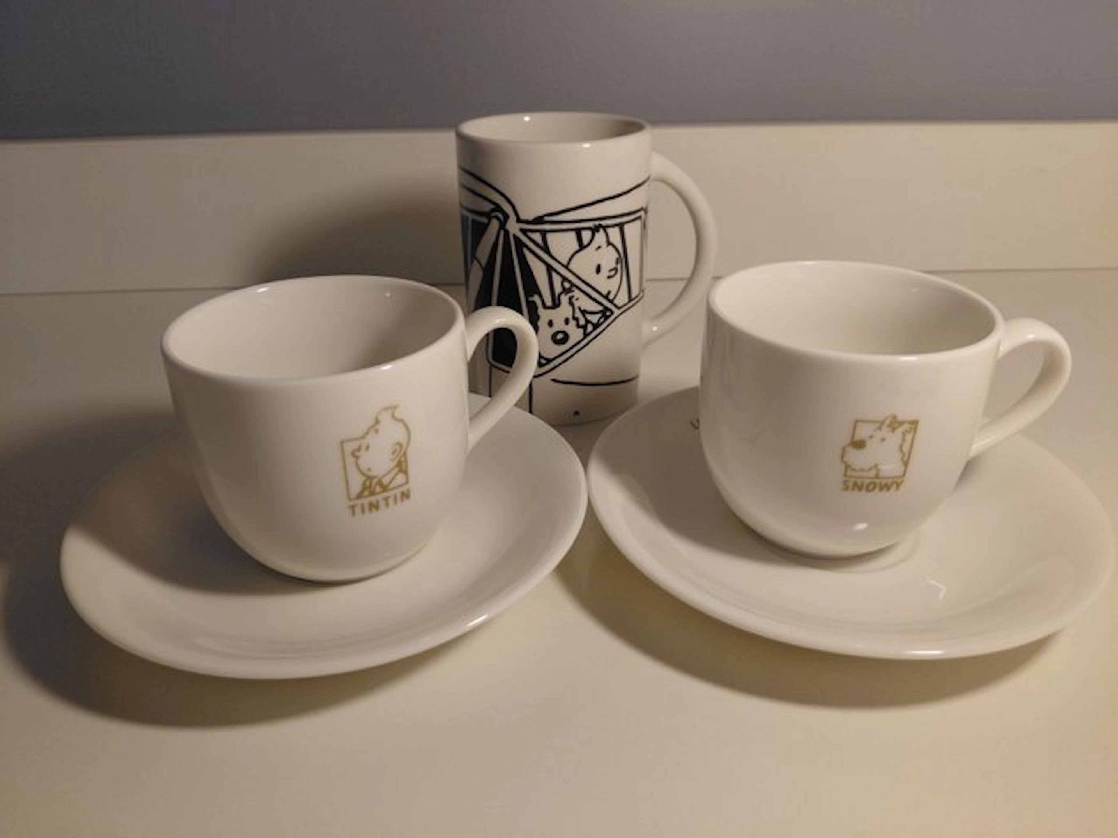 Tintin - 5 Various merchandise objects - Moulinsart