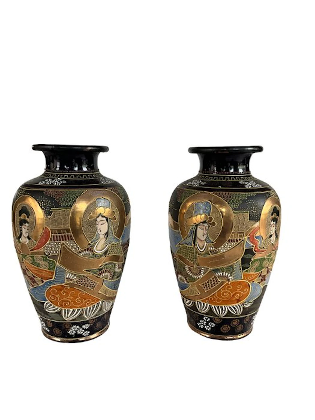 Vase - Ceramic - Japan - Satsuma (No reserve price)