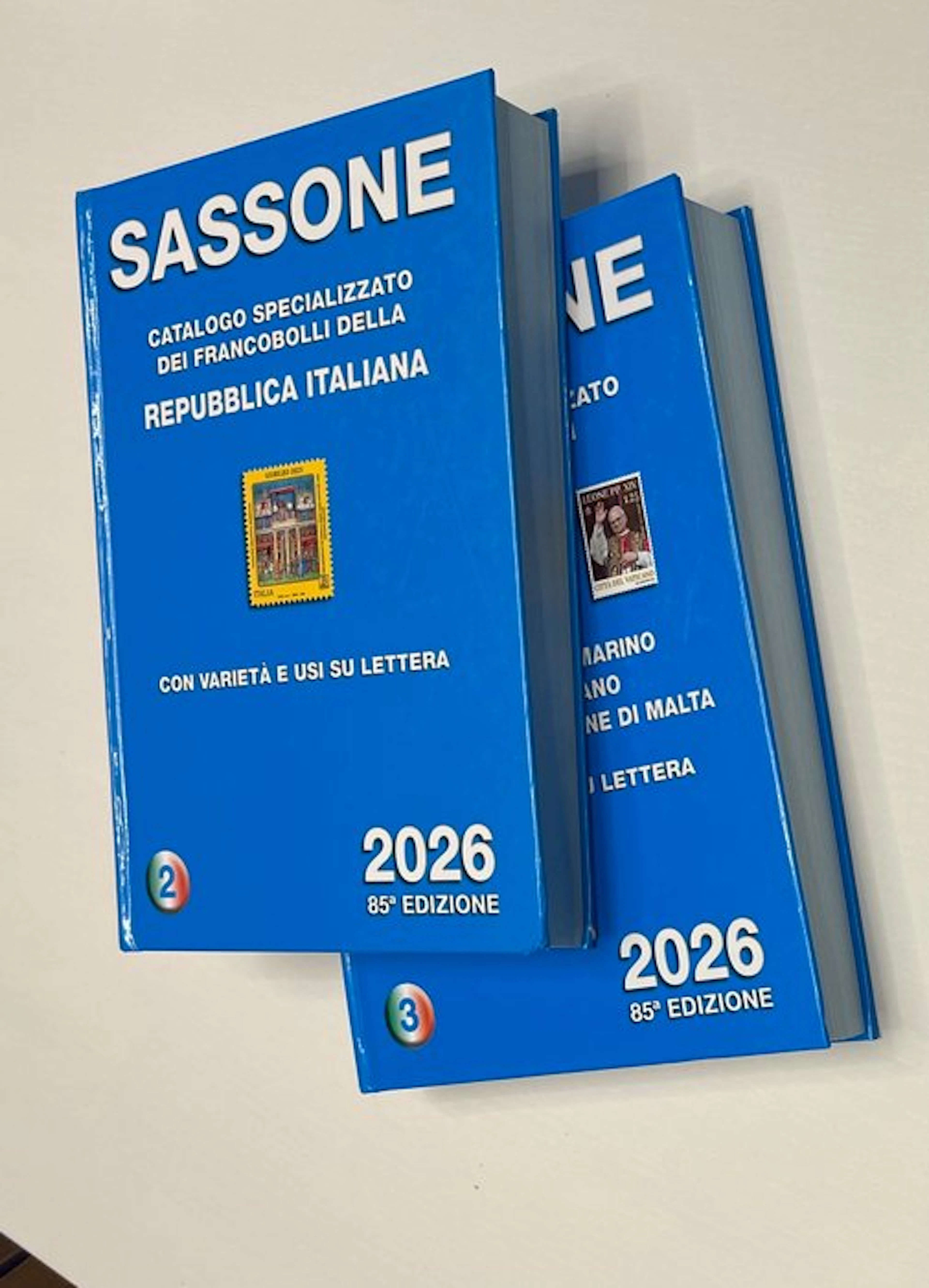 Sassone Specialized Catalogs, Volumes 2 and 3, Year 2026