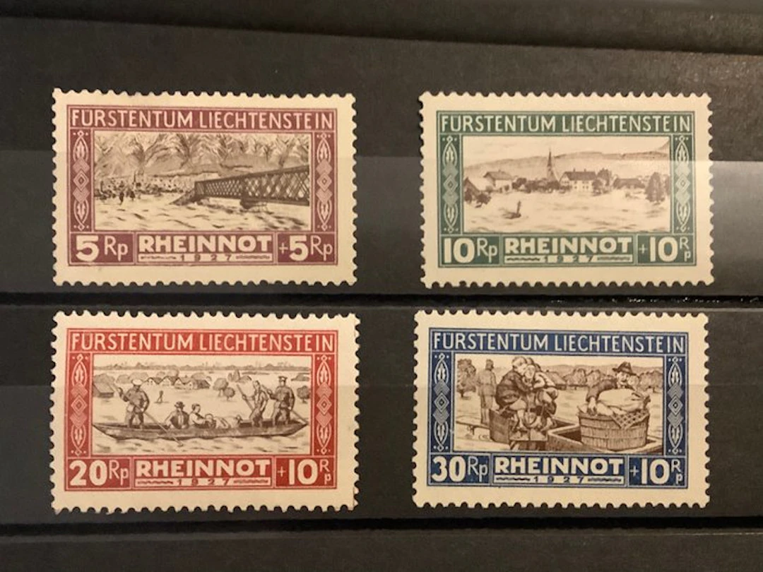 Liechtenstein 1928 - Reinnot - MNH - Michel 78/81