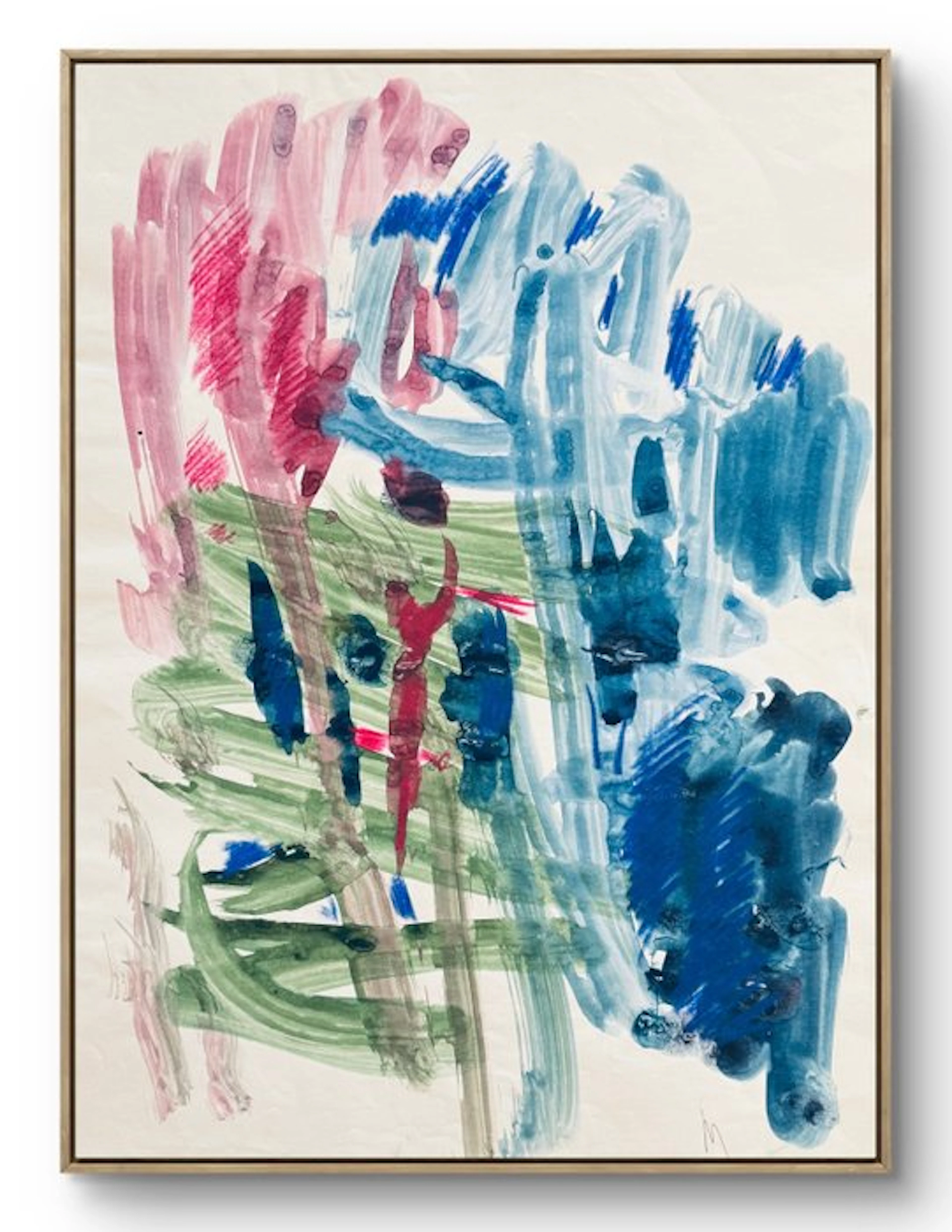René Mels (1909-1977) - Composition abstraite 1965