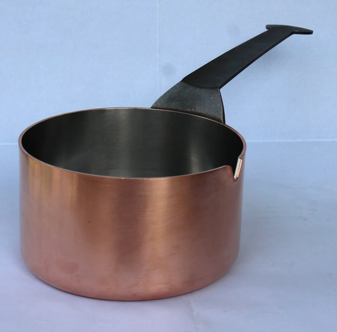 Officina Alessi - Richard Sapper - Saucepan - 871705 - Copper, Steel