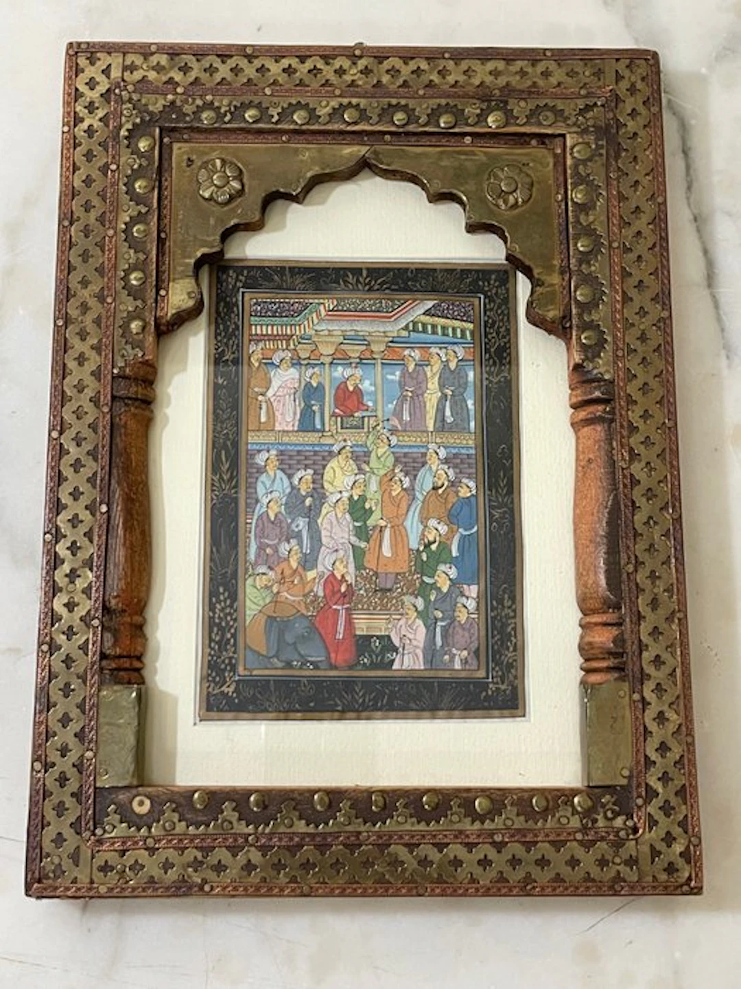 India (XX) - Scena di corte o darbar - Senza Riserva