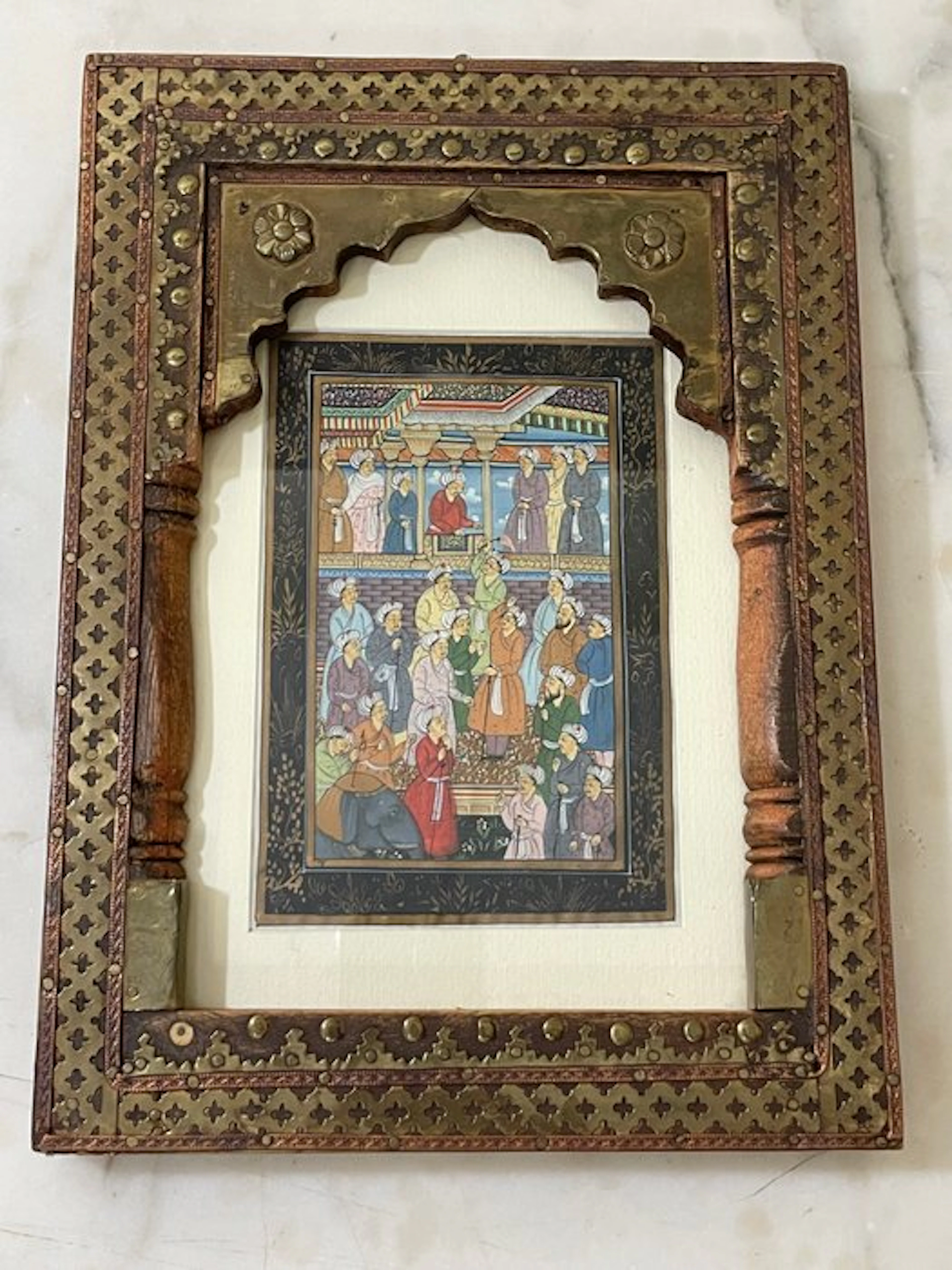India (XX) - Scena di corte o darbar - Senza Riserva