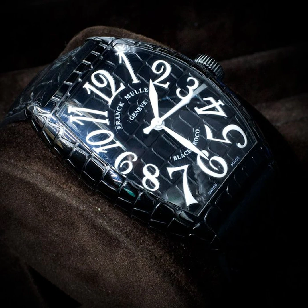 Franck Muller - Casablanca XL "Black Croco" - 8880SCBLKCRO - Men - 2011