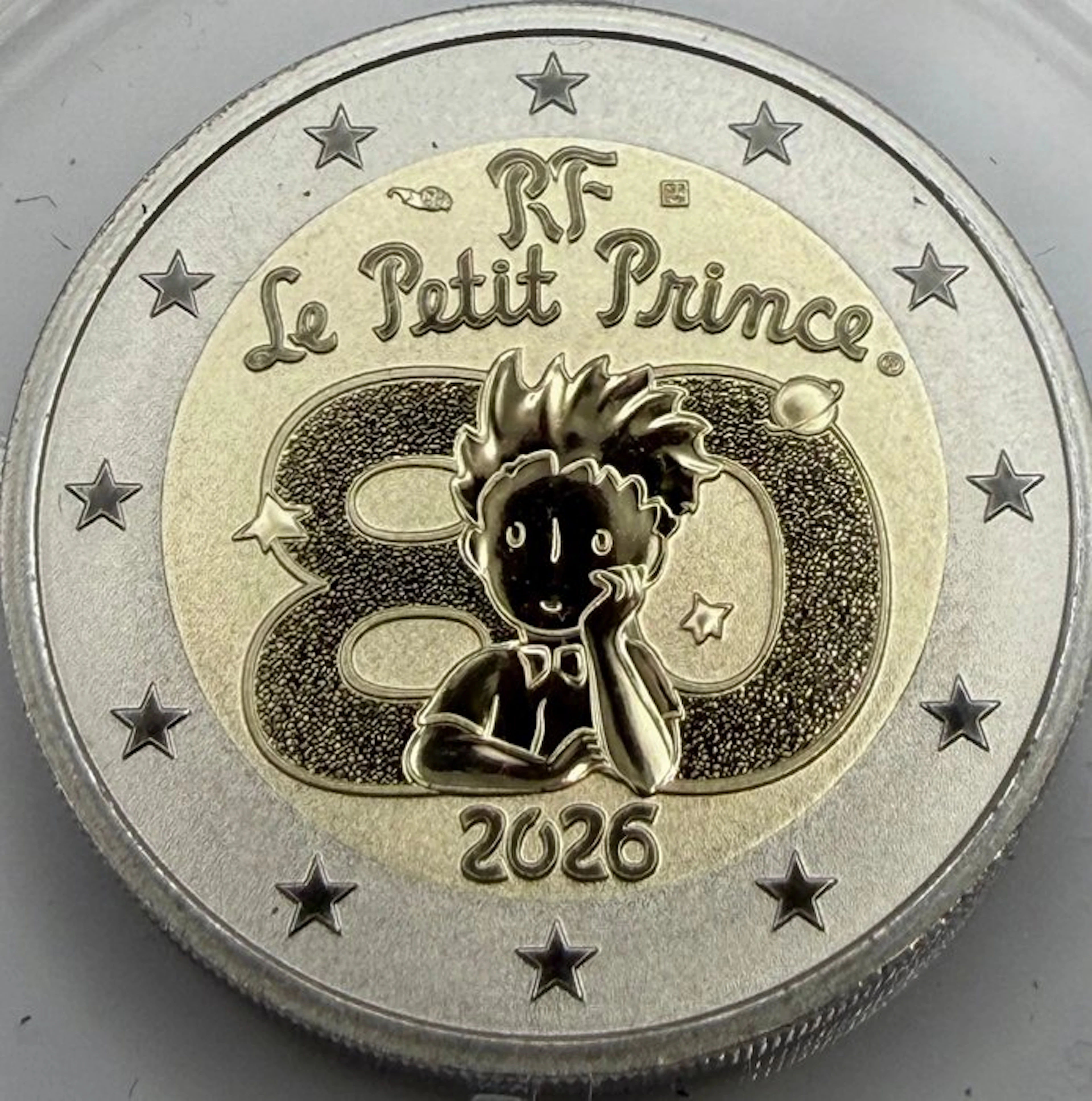 France. 2 Euro 2026 "Le Petit Prince" Reverse Proof (No reserve price)