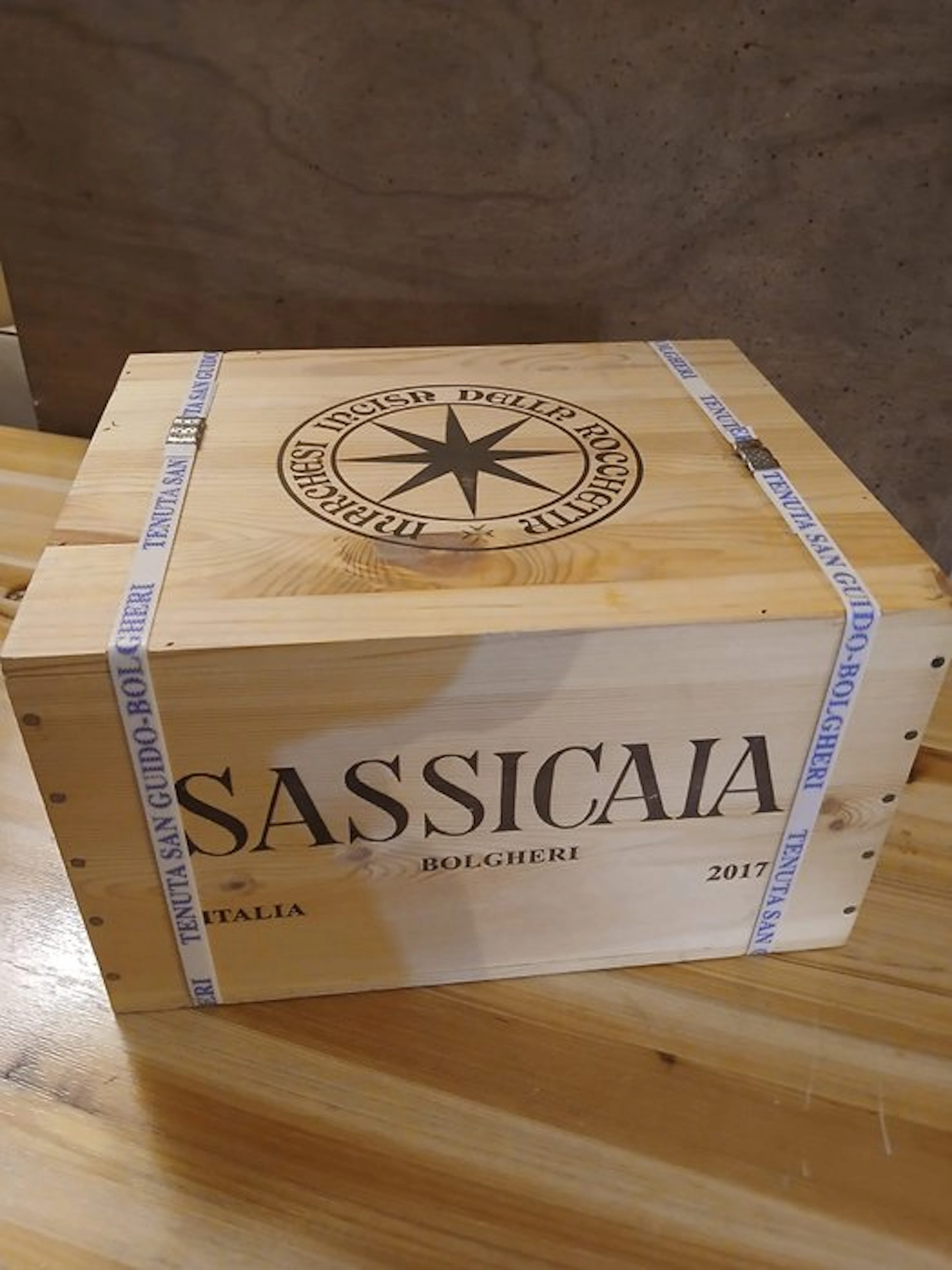 2017 Tenuta San Guido, Sassicaia - Bolgheri DOC - 6 Bottles (0.75L)