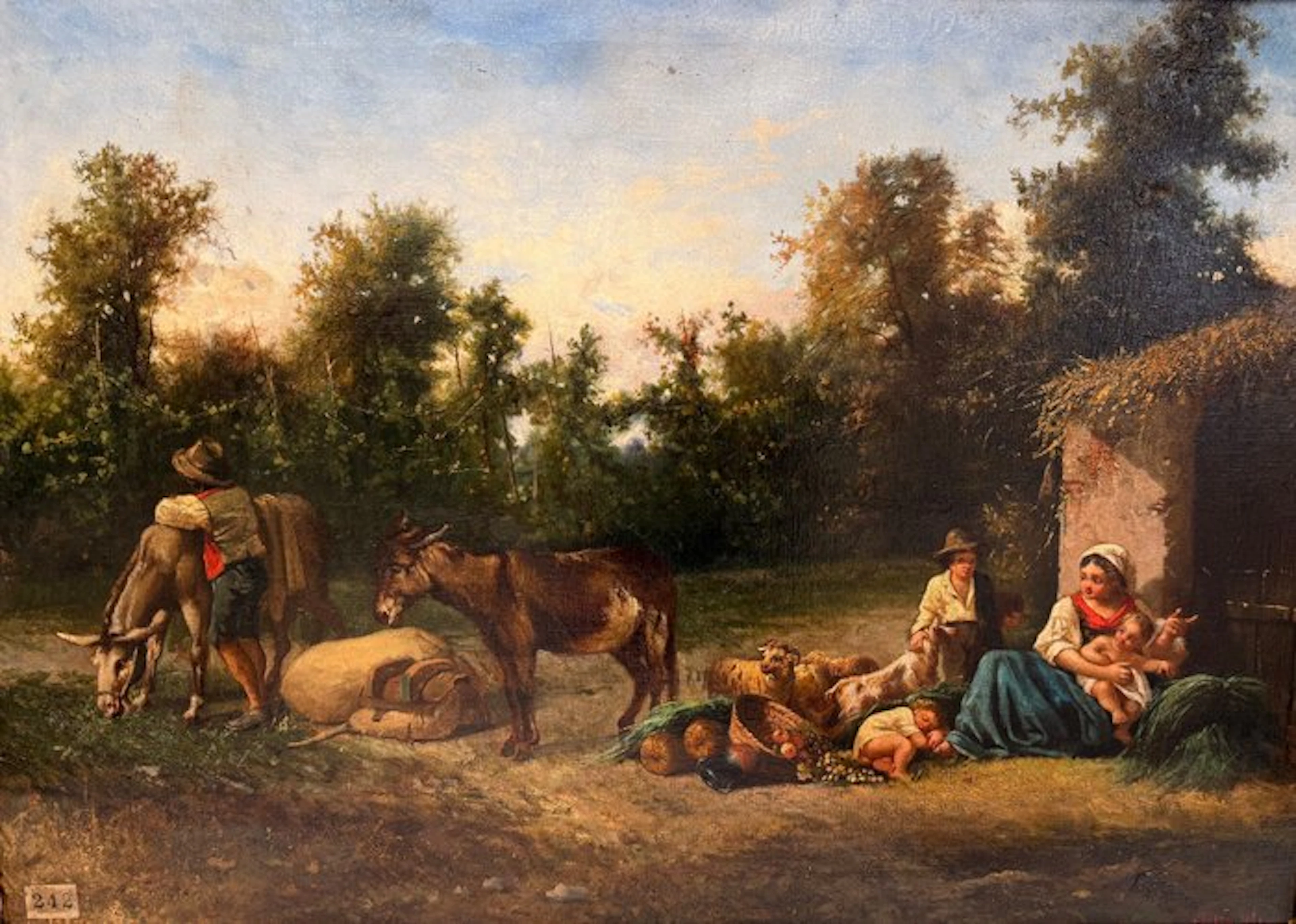 Filippo Palizzi (1818-1899) - Il riposo