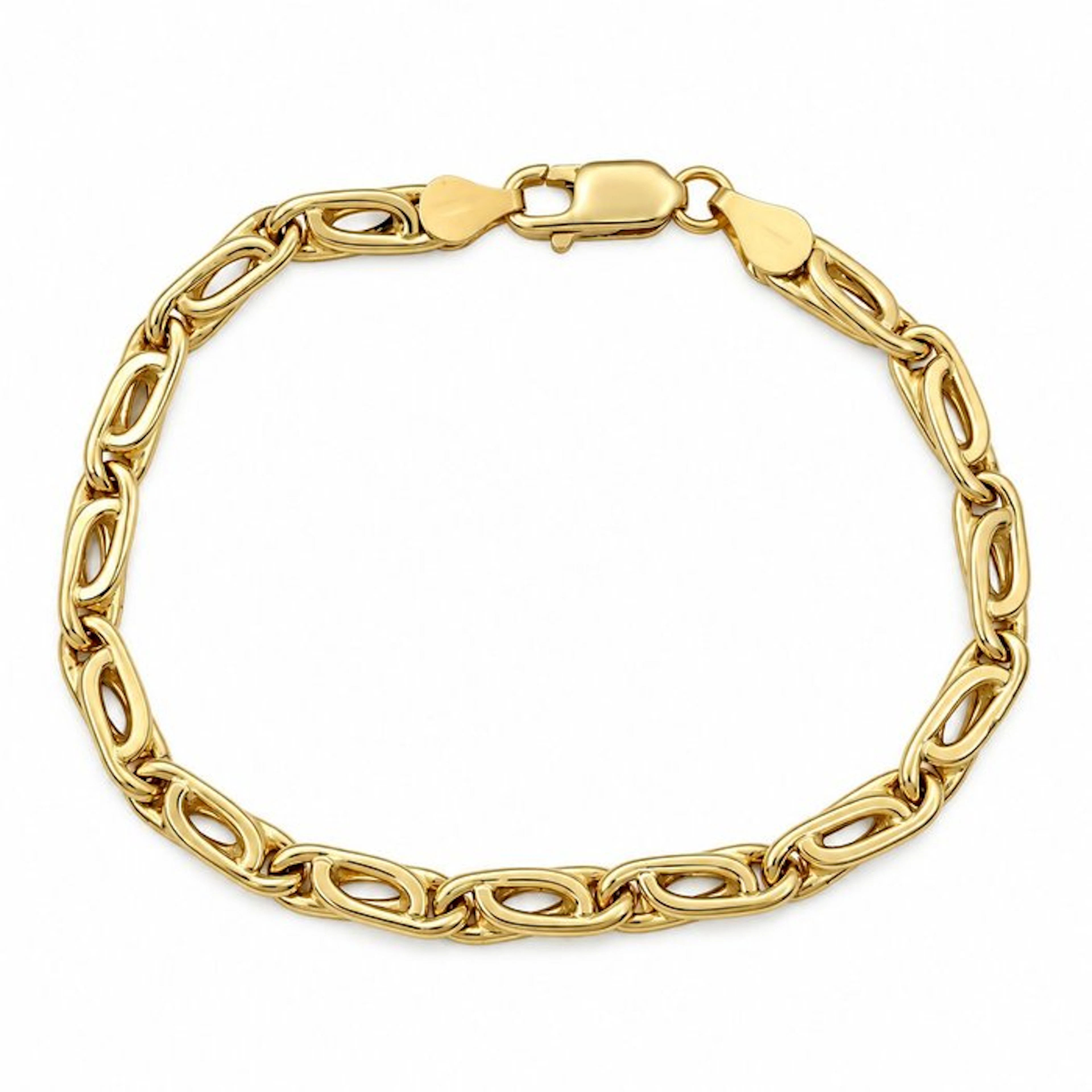Bracelet - 18 kt. Yellow gold - Made in Italy - HandMade