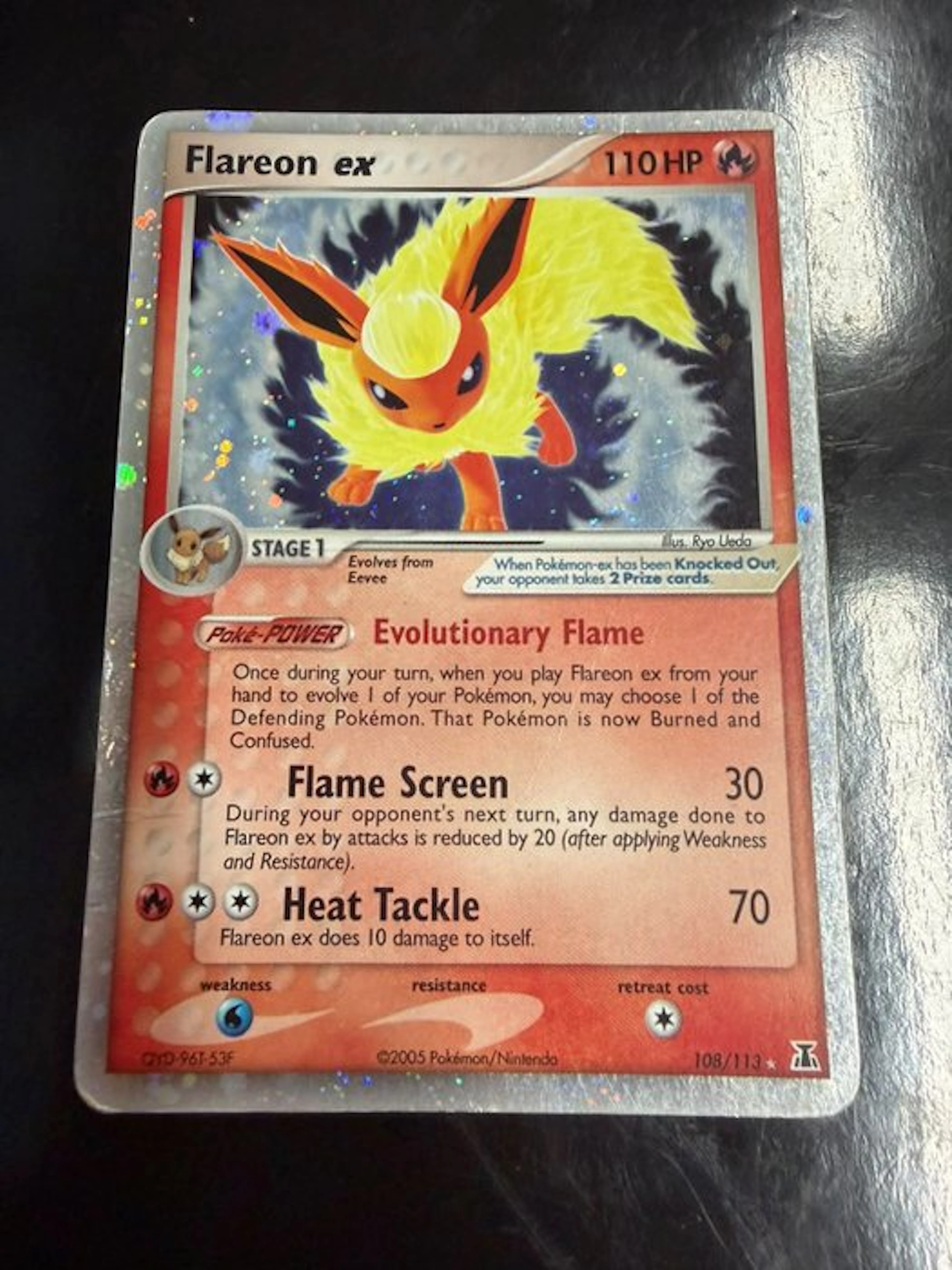 Pokémon - 1 Card - Flareon - EX - EX Delta Species