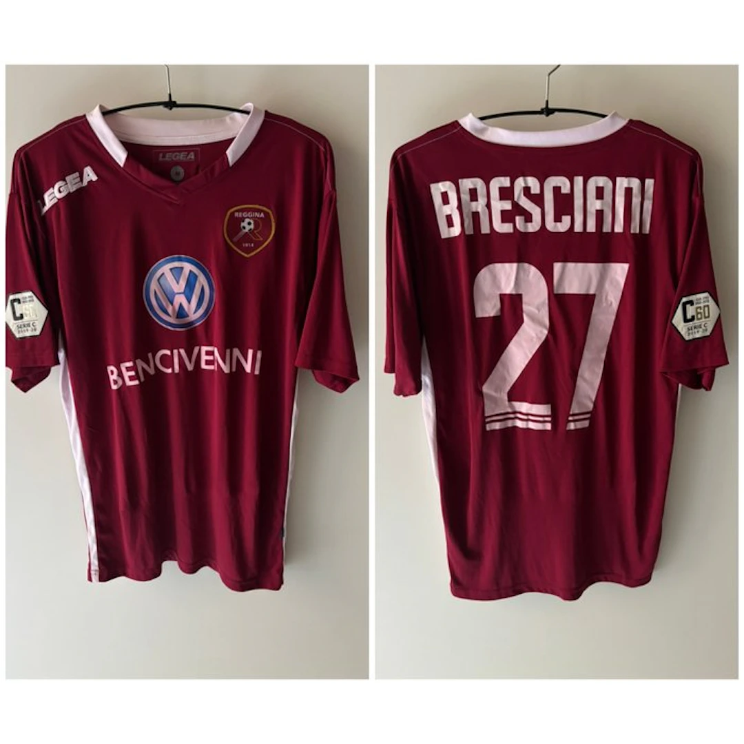 Reggina - Italian Football League - Bresciani - 2019 - Football shirt
