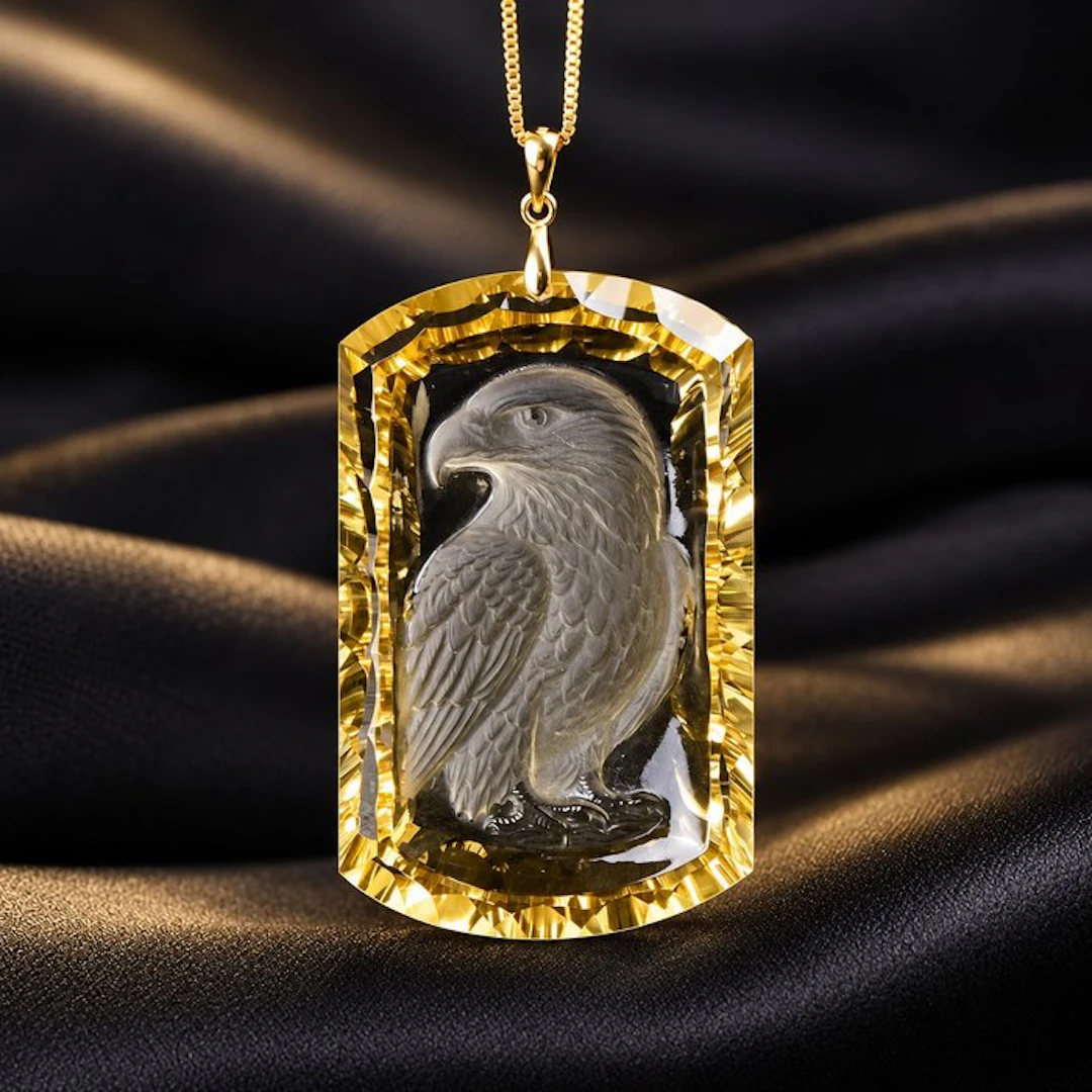 ALGT Certified - Huge and Masterful Natural Citrine...
