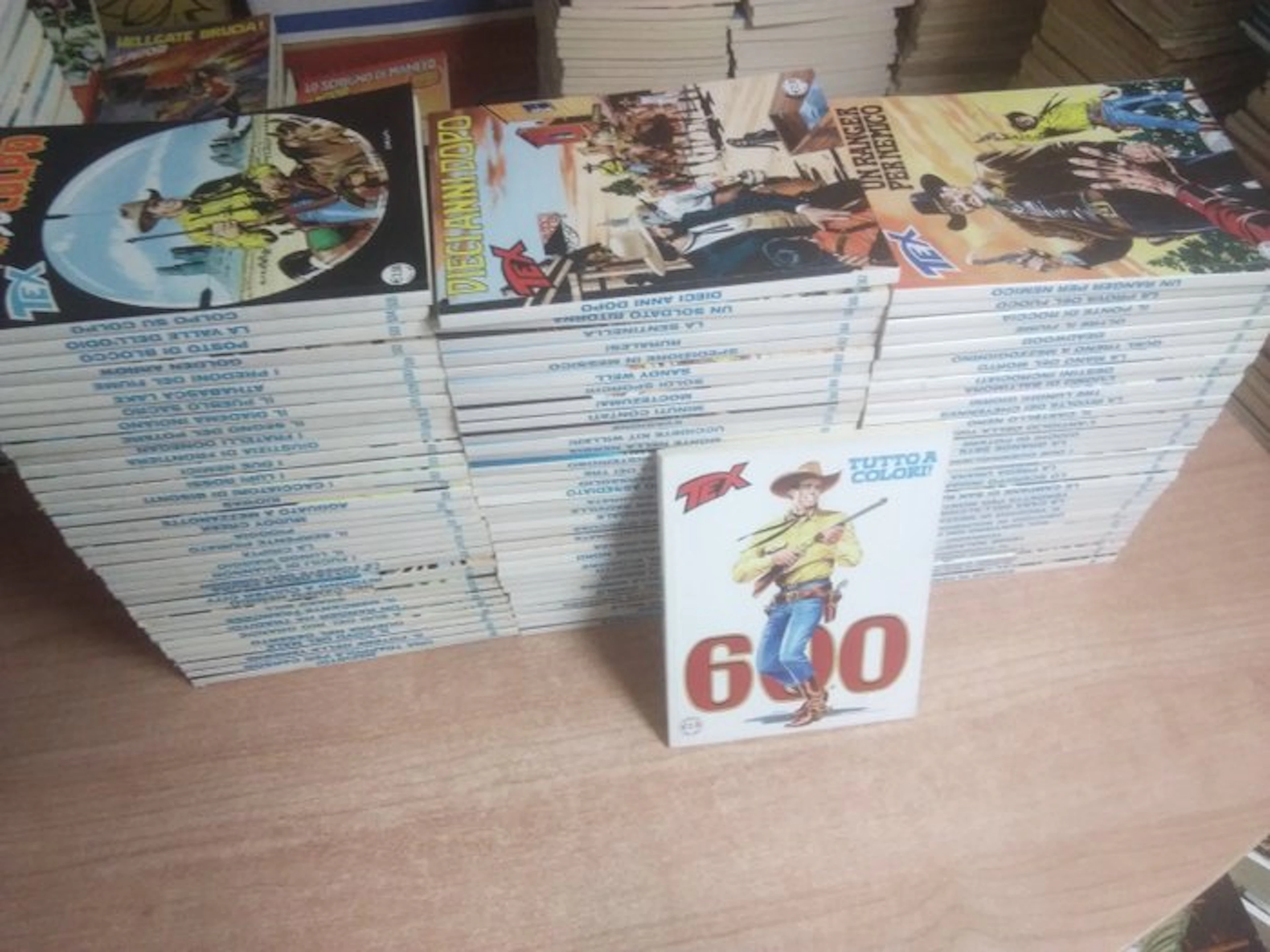 Tex nn. 501/600 - Sequenza originale completa Tex dal 501...