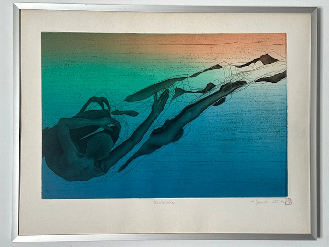 Hiroko Yoshimoto (XX) - Backstroke"Plongueuse