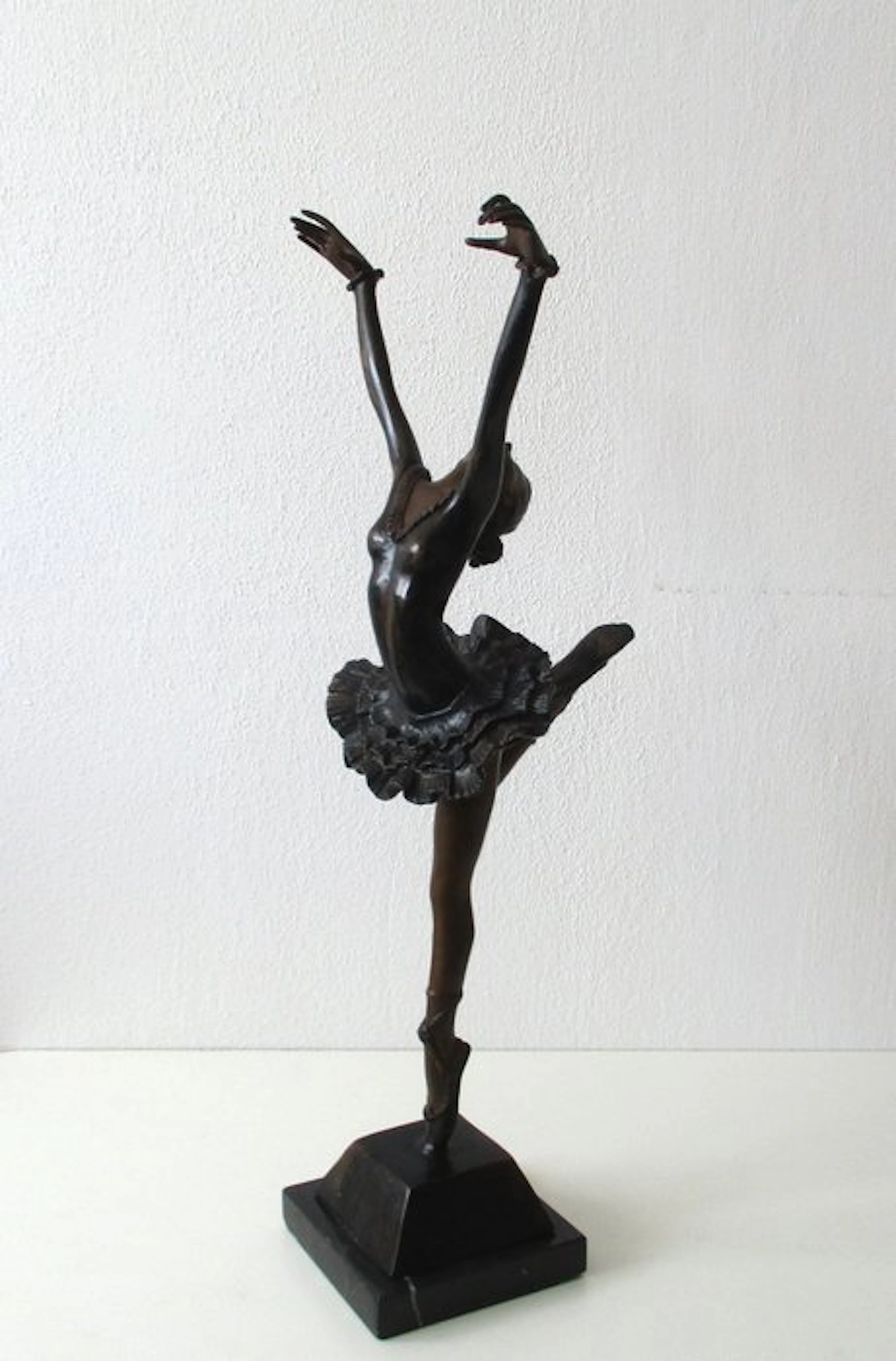 A. Moreau - Sculpture, Danseuse de ballet - 45 cm - Patinated bronze