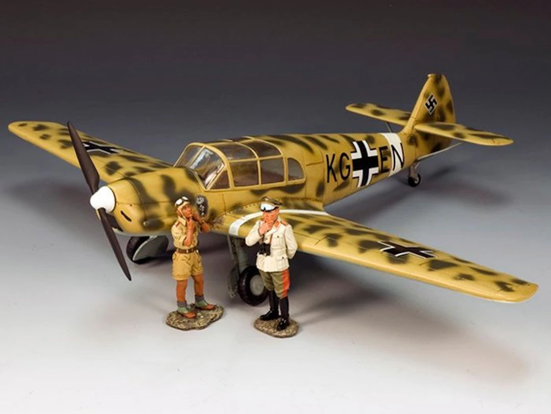 KING & COUNTRY 1:35 - Model military vehicle - AK058(SL) Rommel's Desert Taxi