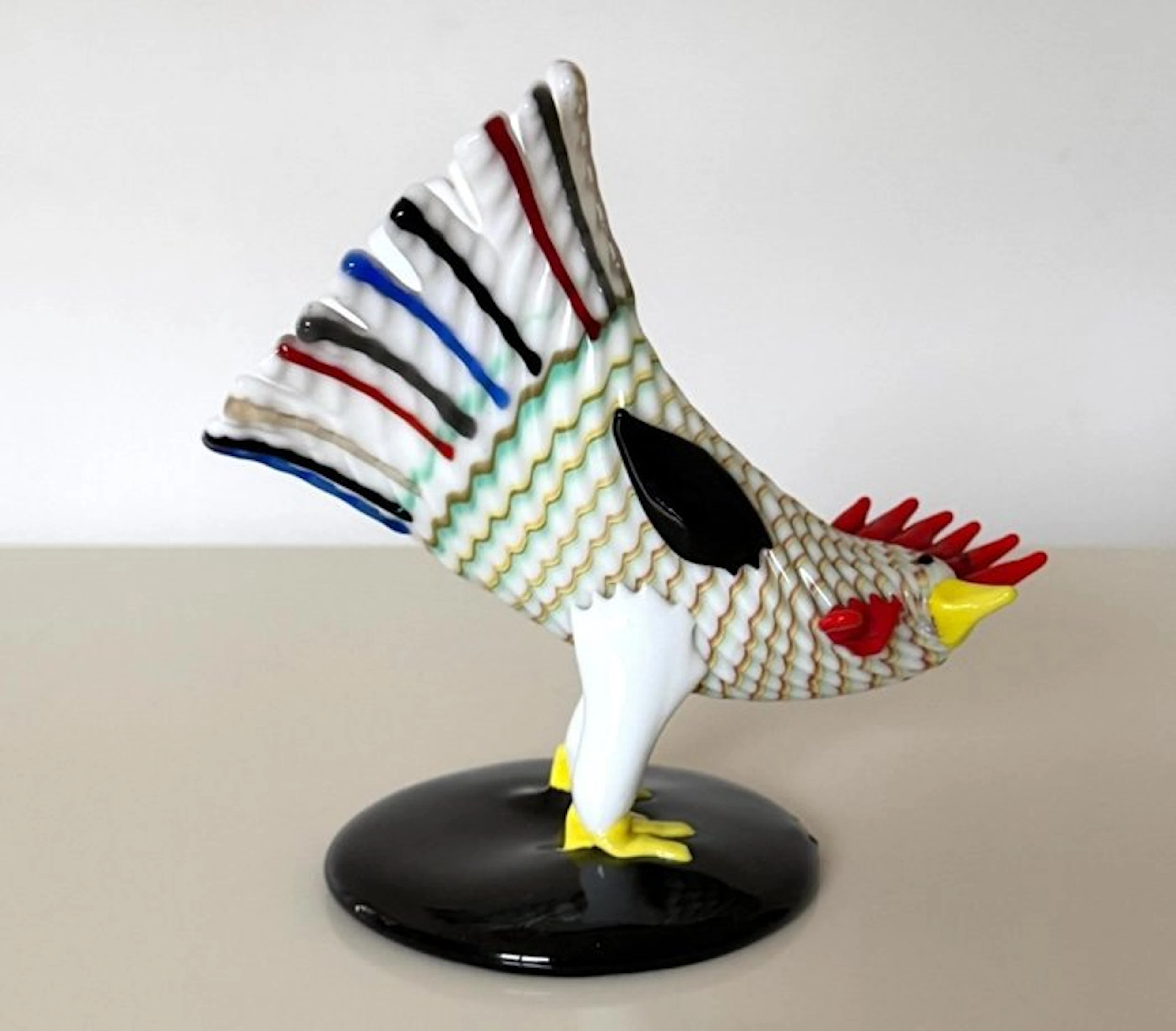 Venini Studio - Vase - Murano glass - Coq