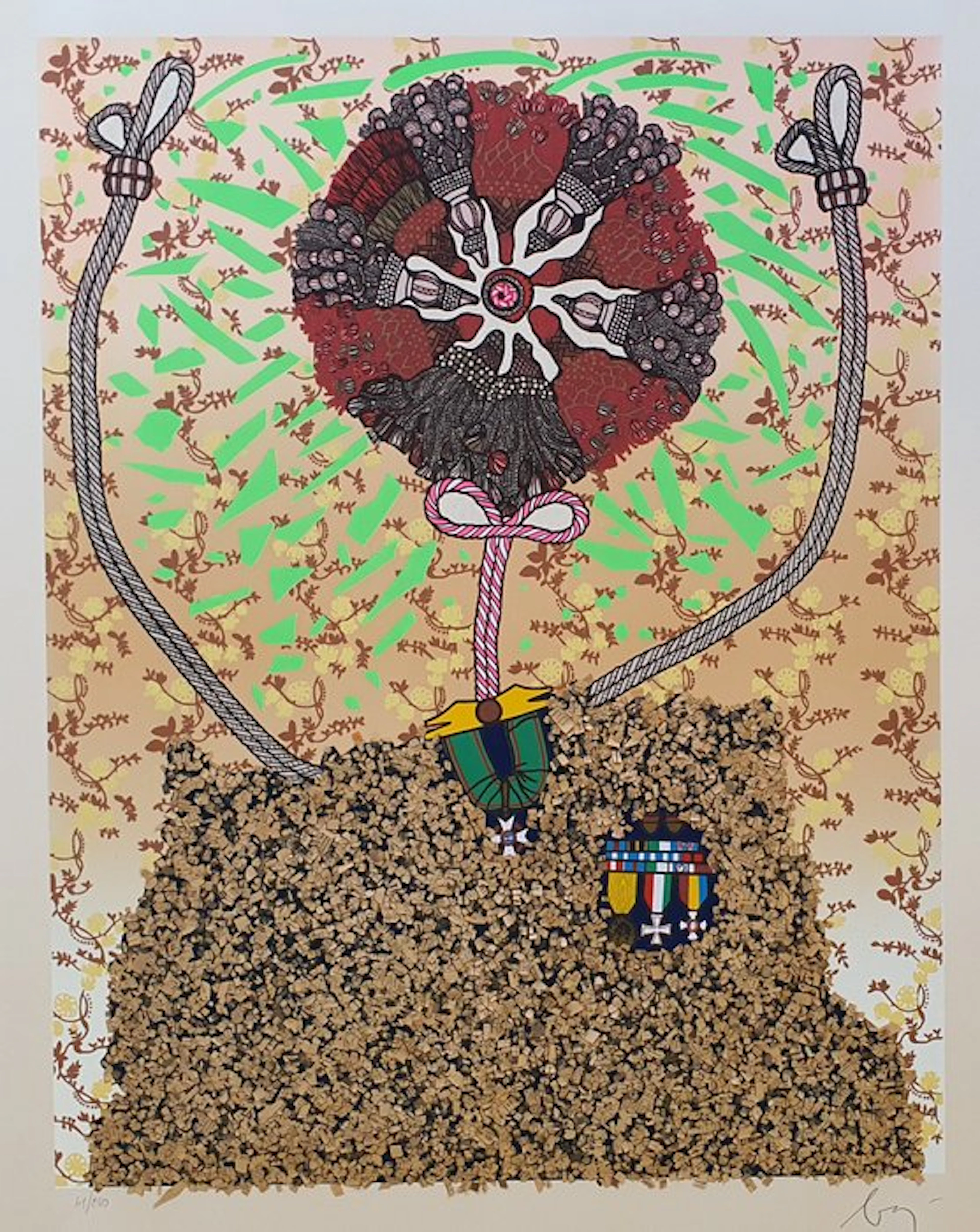 Enrico Baj (1924-2003) - Marceline Des Bordes Valmore
