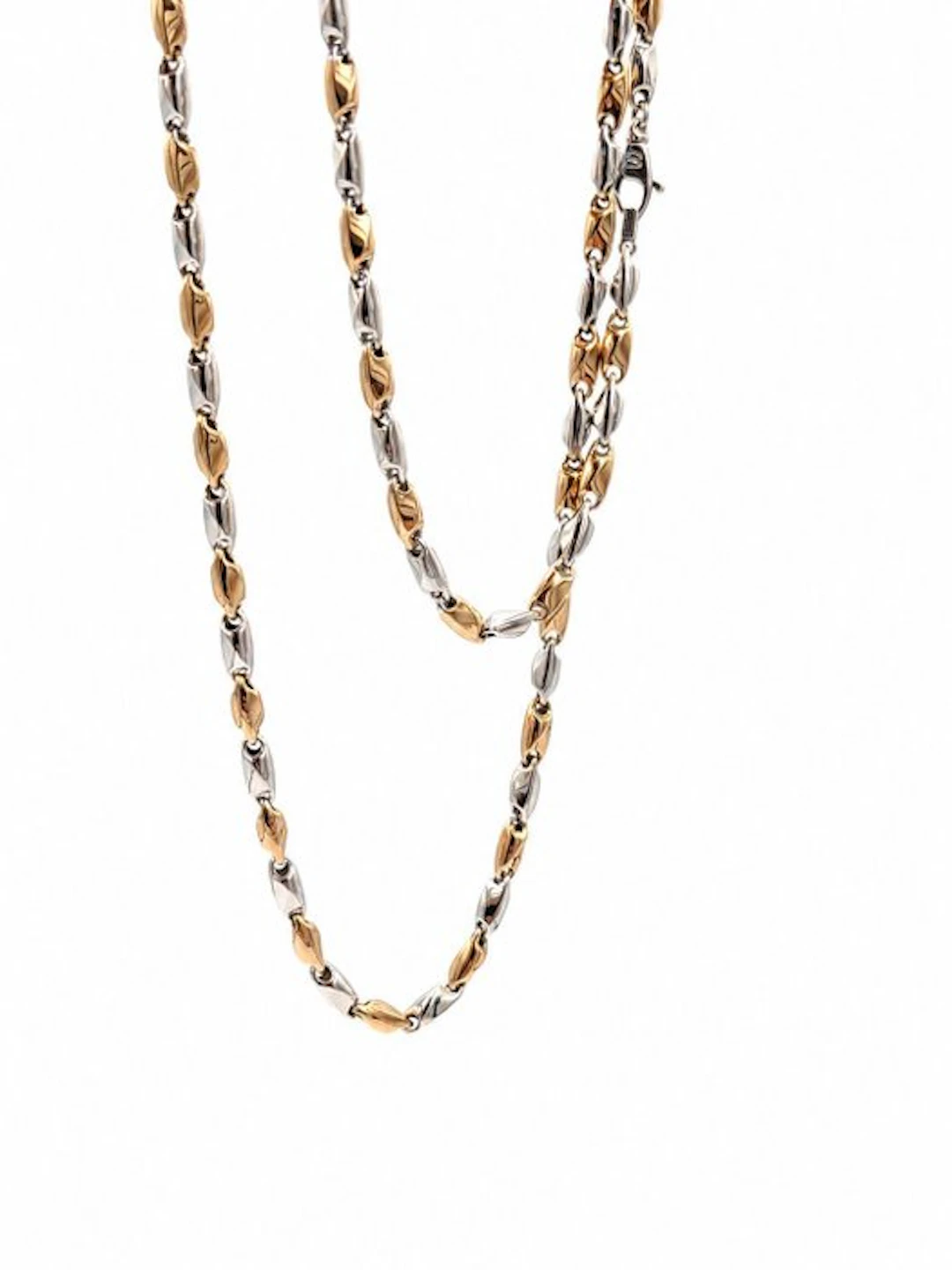 Necklace - 18 kt. Pink gold, White gold - Maistrellosrl