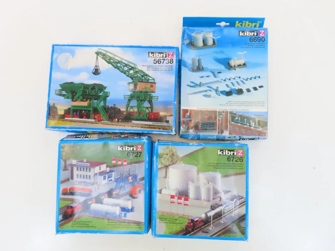 Kibri Z - 6726/8972/56700/56738 - Model train buildings...