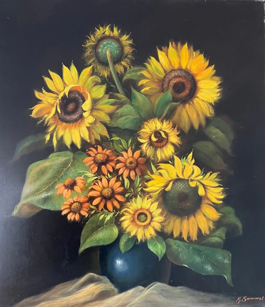 Max Sammet (1913-1992) - Sonnenblumen