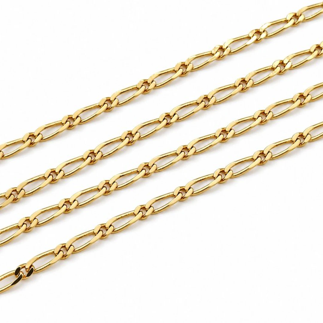 Necklace - 18 kt. Yellow gold - Made in Italy - Handmade