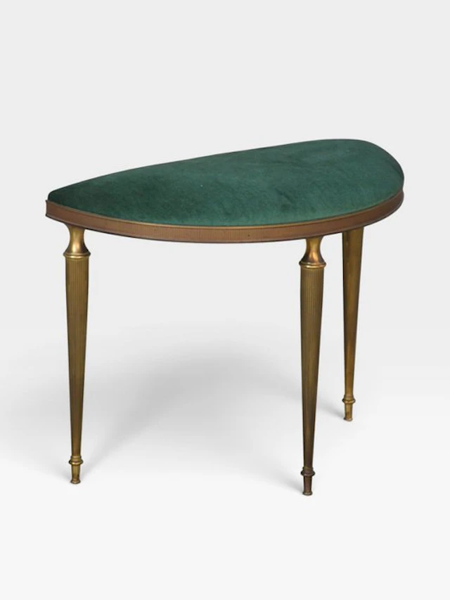 Stool - Metal, Velvet - Stool / Bench