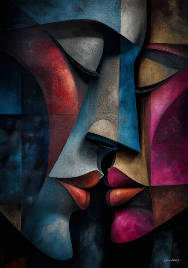 Giancarlo Colombo - GCD Art - "Soulmates 2.0 #100"