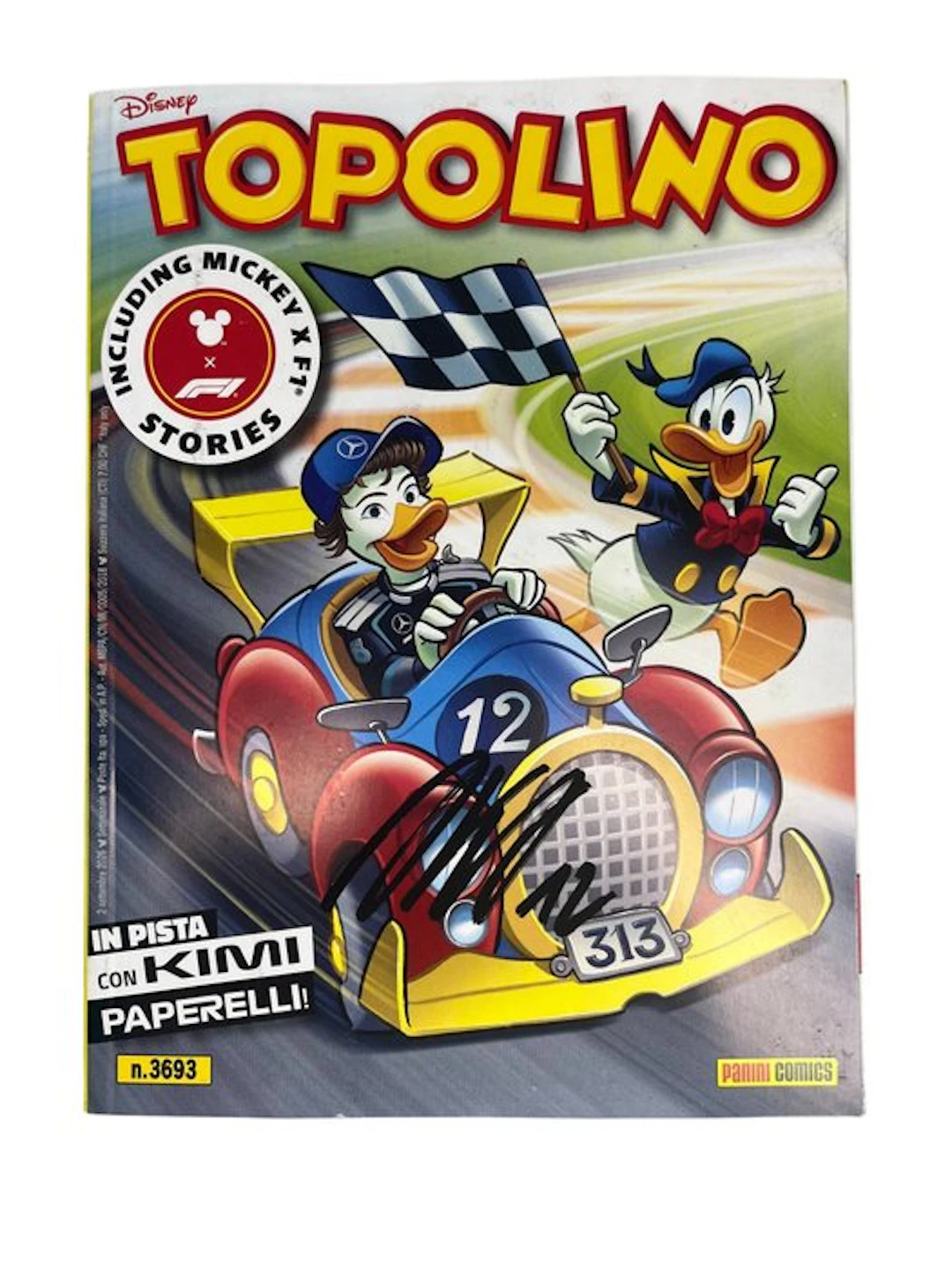 Andrea Kimi Antonelli - Mickey Mouse Comic