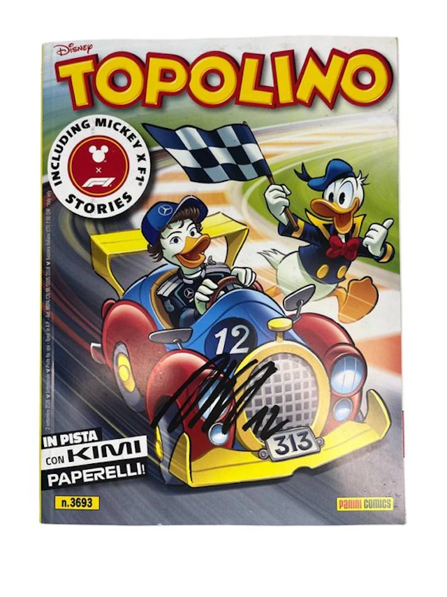 Andrea Kimi Antonelli - Mickey Mouse Comic