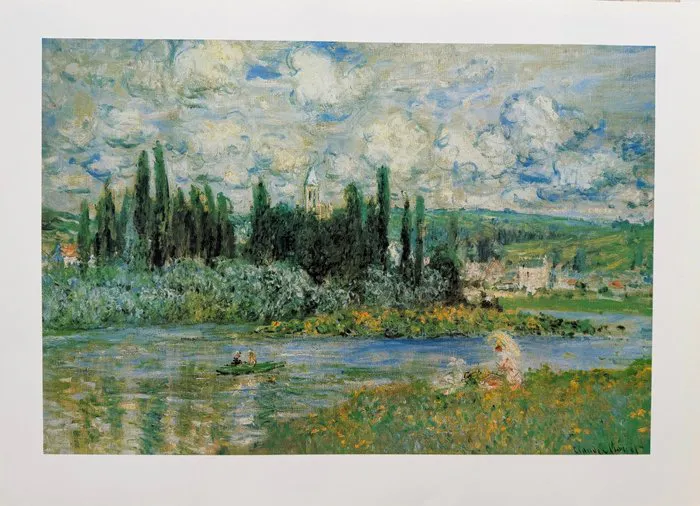 Claude Monet (1840-1926) - Vétheuil sur Seine