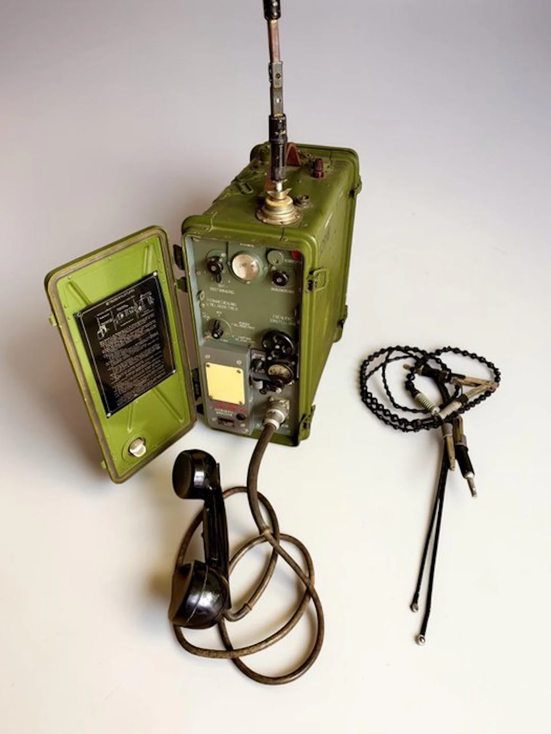 East Germany - Cold War NVA R-105D Field Radio Set - Military equipment - 1950