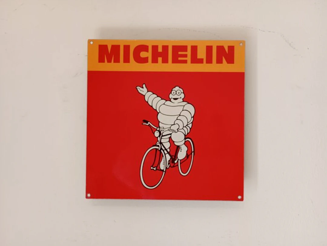 Michelin - Michelin Cable' Tires - Marius Roussillon - Advertising sign - Iron