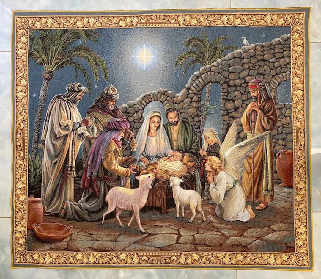 San Leucio Exclusive large Gobelin tapestry