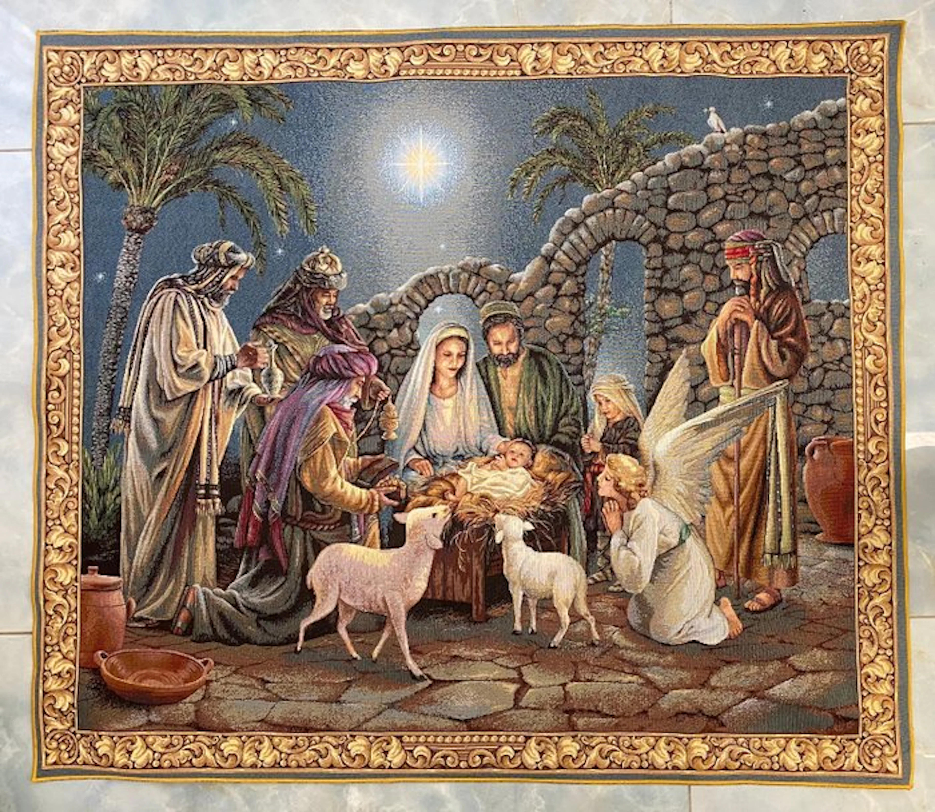 San Leucio Exclusive large Gobelin tapestry