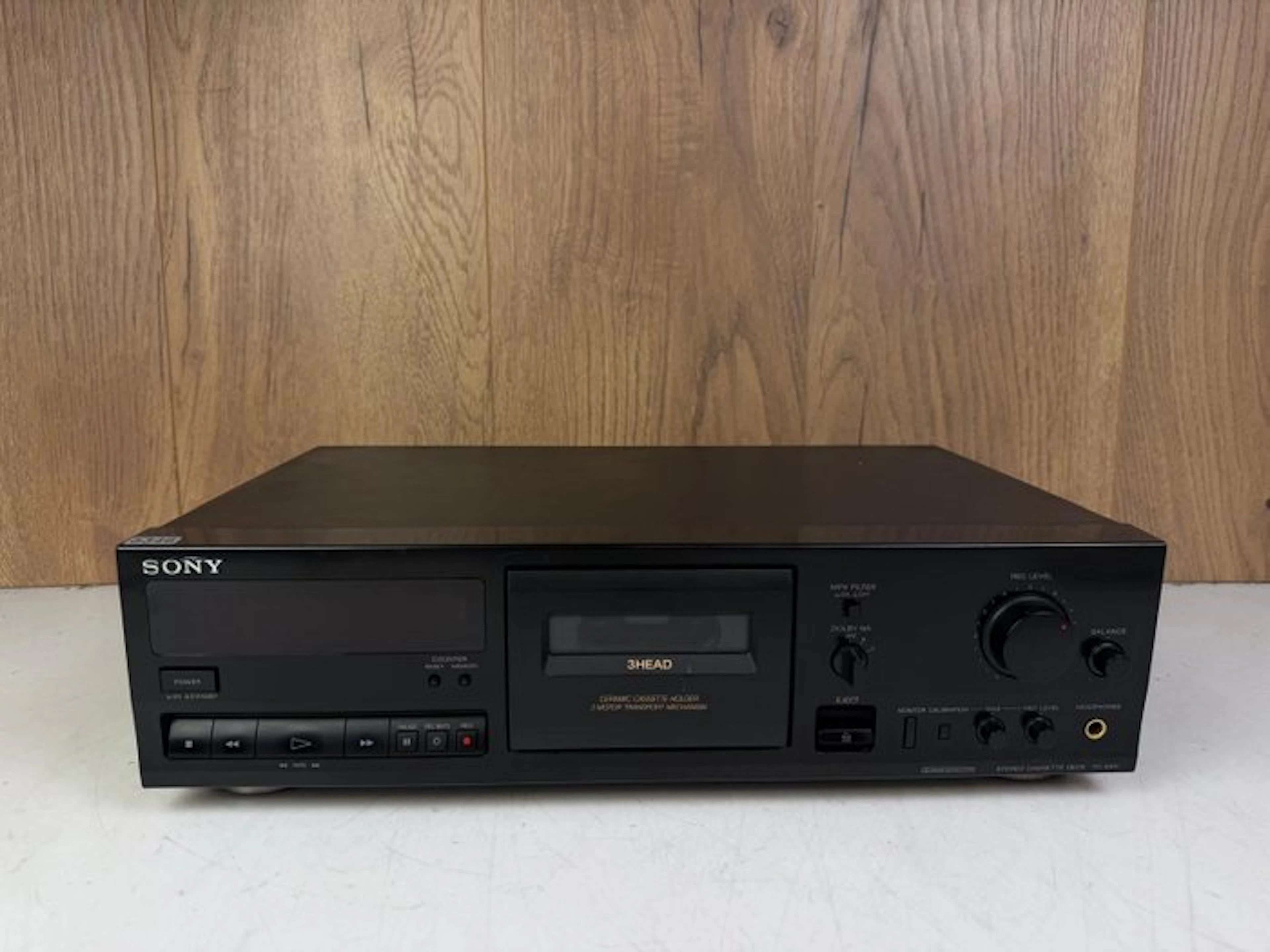 Sony - TC-K411 - 3 Head Audio-cassette deck