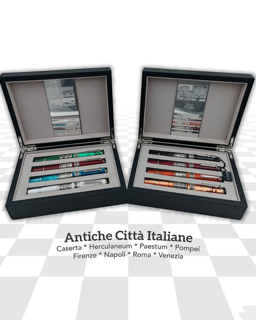 Marlen - SET Antiche Città Italiane: 8 penne in edizione...