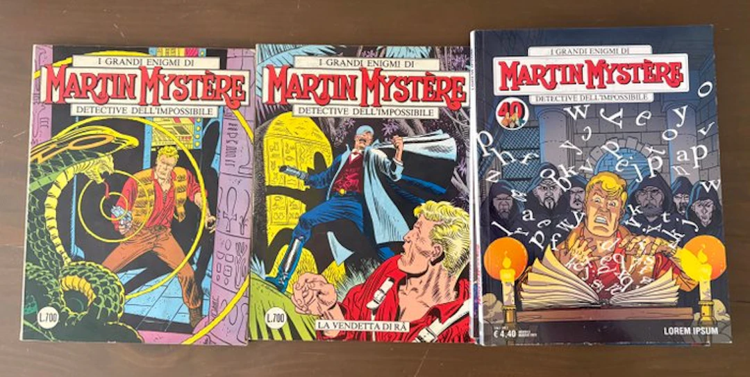 Martin Mystère 1/387 + vari bis - sequenza completa - 393 Comic - First edition