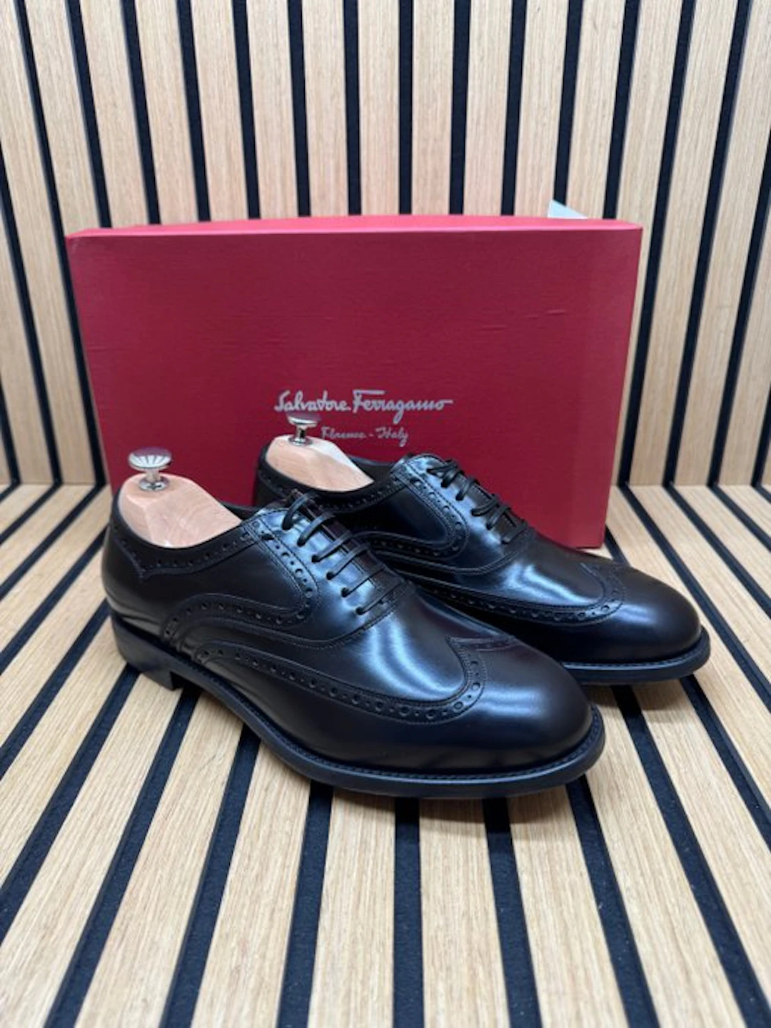 Salvatore Ferragamo - Lace-up shoes - Size: EU 41 - New in box