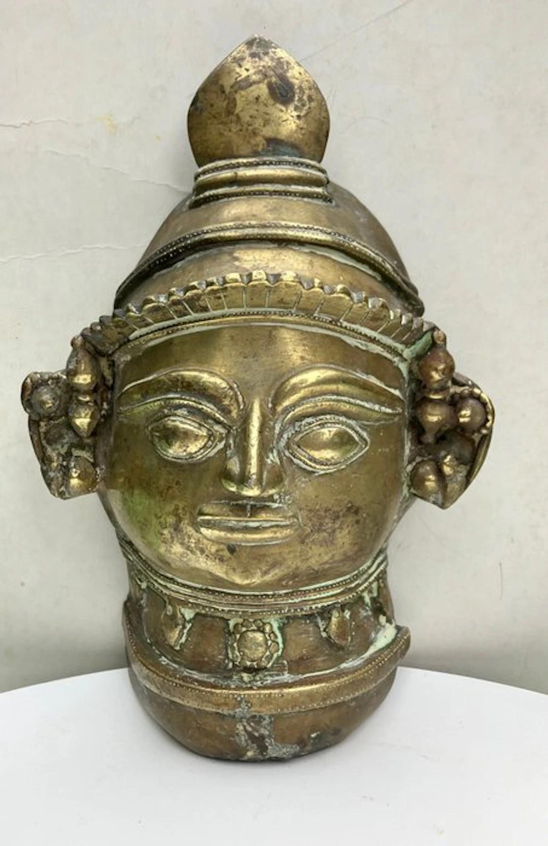 Mukhalinga/Mohra representing the god Shiva - 23 cm...