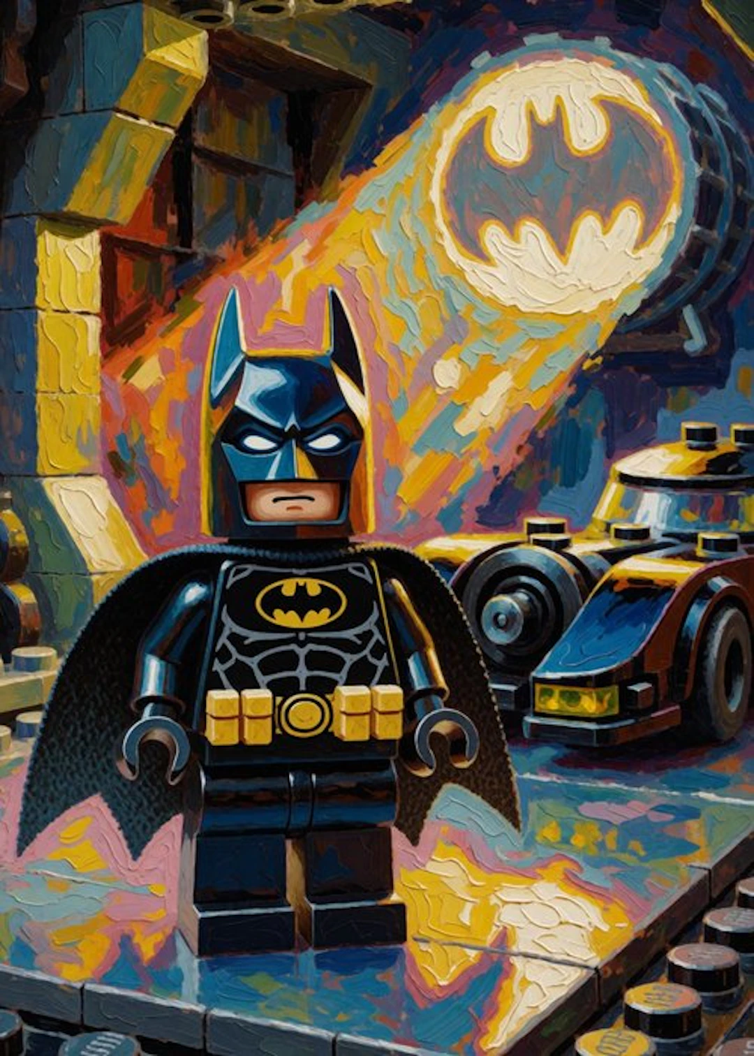 ssick lab - [XL MATTE PAPER] The Dark Knight’s Cave