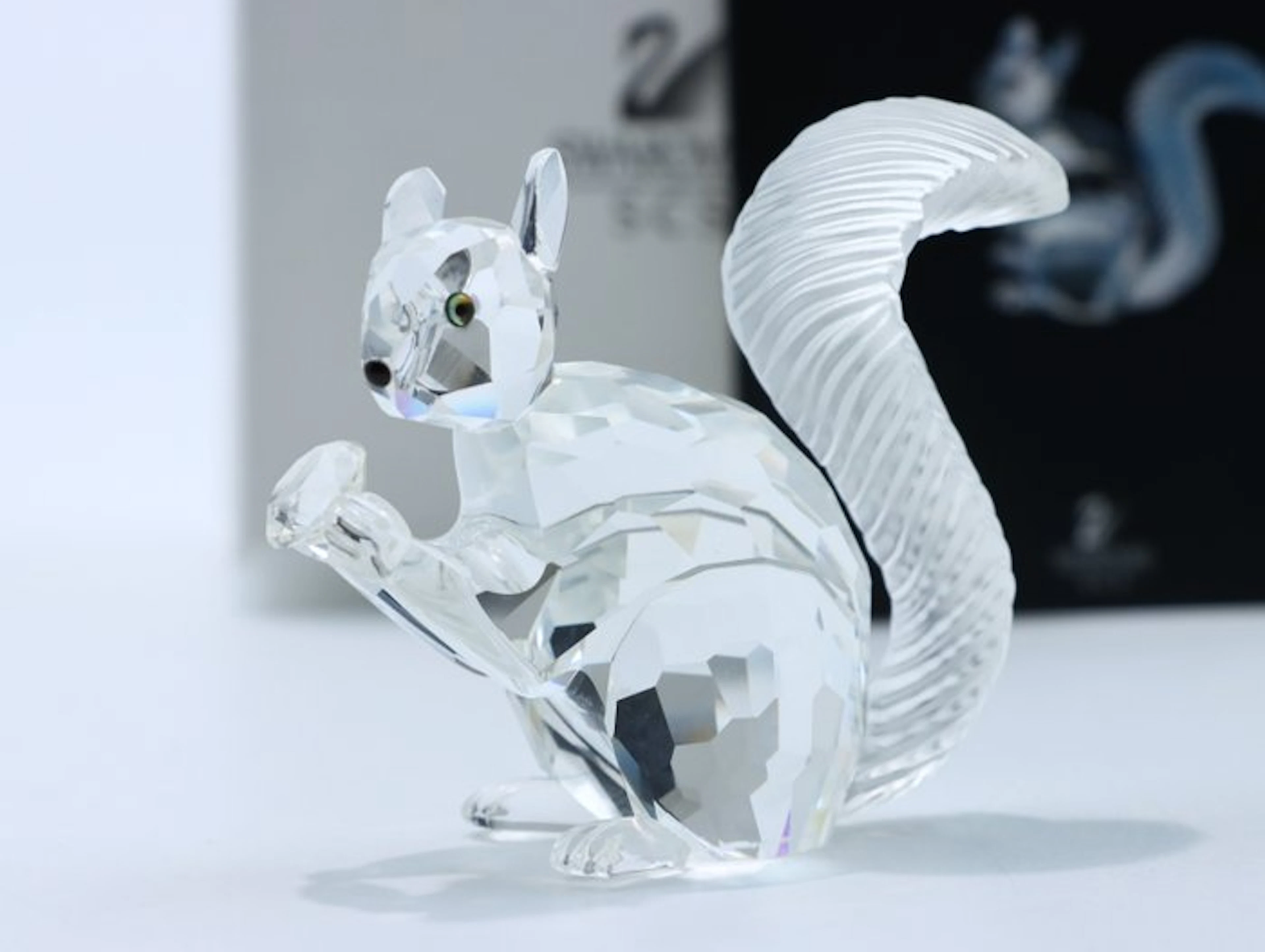 Figure - Swarovski - Jubileum Eekhoorn (Boxed + certificate) - Crystal