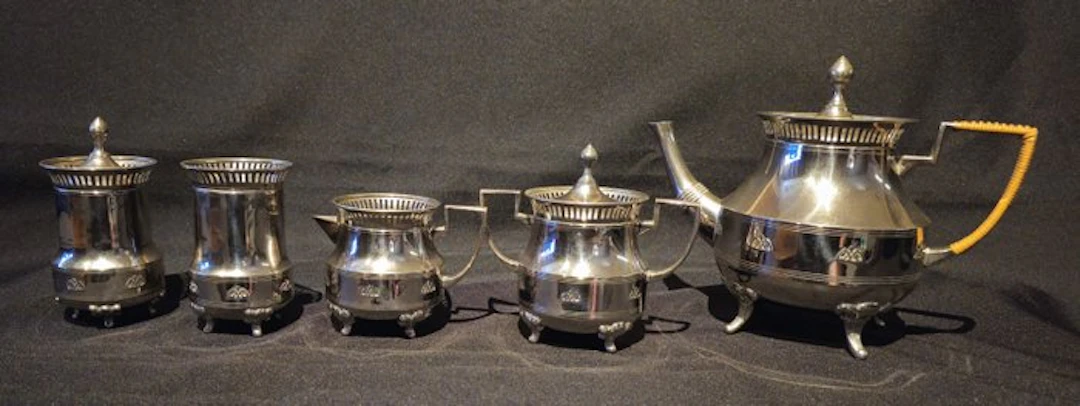 Rio/ Daalderop Tiel - Tea service (5) - Tin