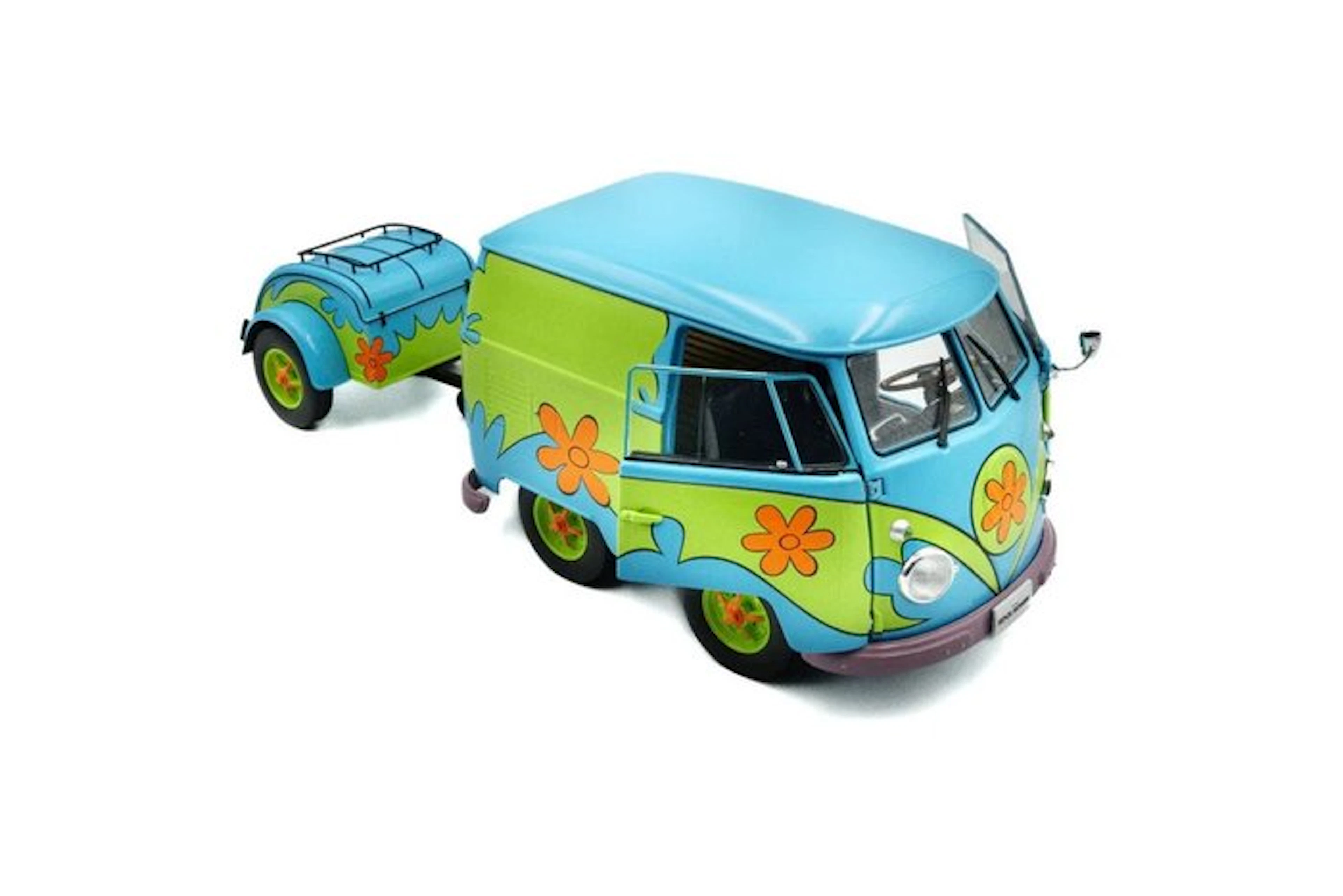 Solido 1:18 - Model car - Volkswagen T1 'Mystery Machine', Scooby-Doo tribute